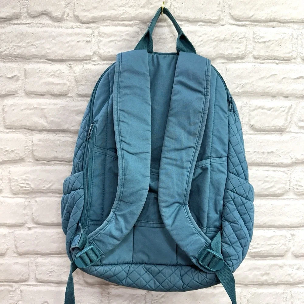 Vera Bradley Teal Quilted Backpack Taylor Swift Rainbow Embroidered‎